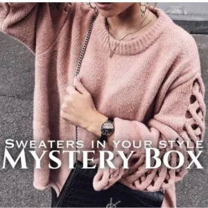 - 4 sweaters mystery box