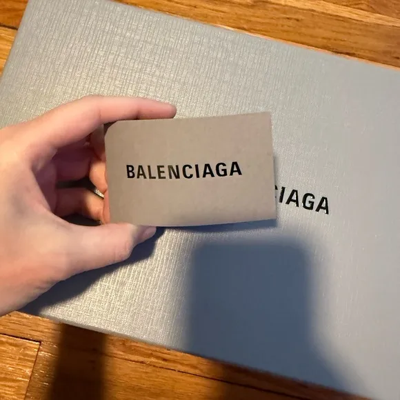 - Balenciaga Black Terry Hotel Slides with Gold Emblem