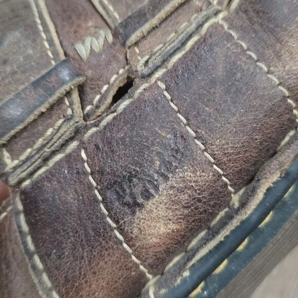 - Dr Martens mens vintage sandals brown leather 9