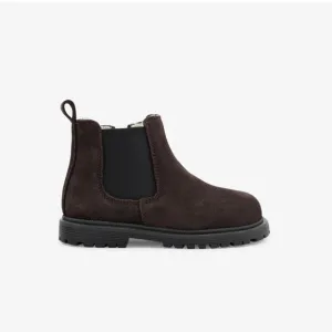 • Jacadi Paris • Toddler Chelsea Leather Boots Dark Brown 25 / US 8.5
