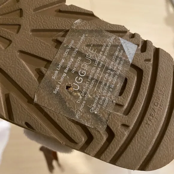 🆕 UGG Side Ribbon Sheepskin Boots