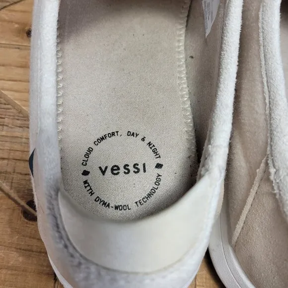 🔥 Vessi Sunday Slip On Casual Comfort Slippers Sneakers Walnut Beige Men's 11