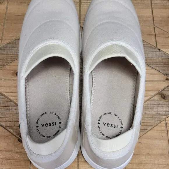 🔥 Vessi Sunday Slip On Casual Comfort Slippers Sneakers Walnut Beige Men's 11