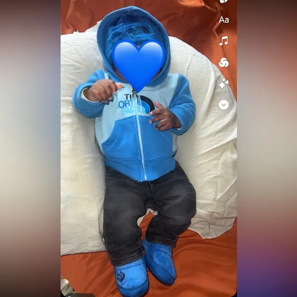 0-3month Northface Baby bundle