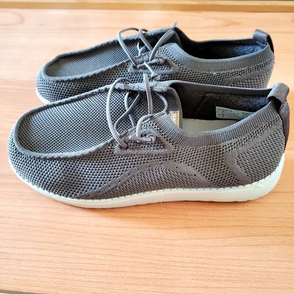 1TAZERO Mens Casual Loafers Slip on Canvas Shoes Walking Trail Hiking Size 10