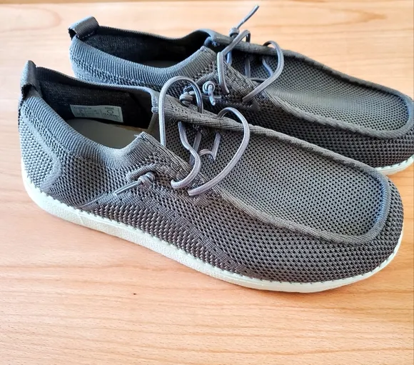 1TAZERO Mens Casual Loafers Slip on Canvas Shoes Walking Trail Hiking Size 10