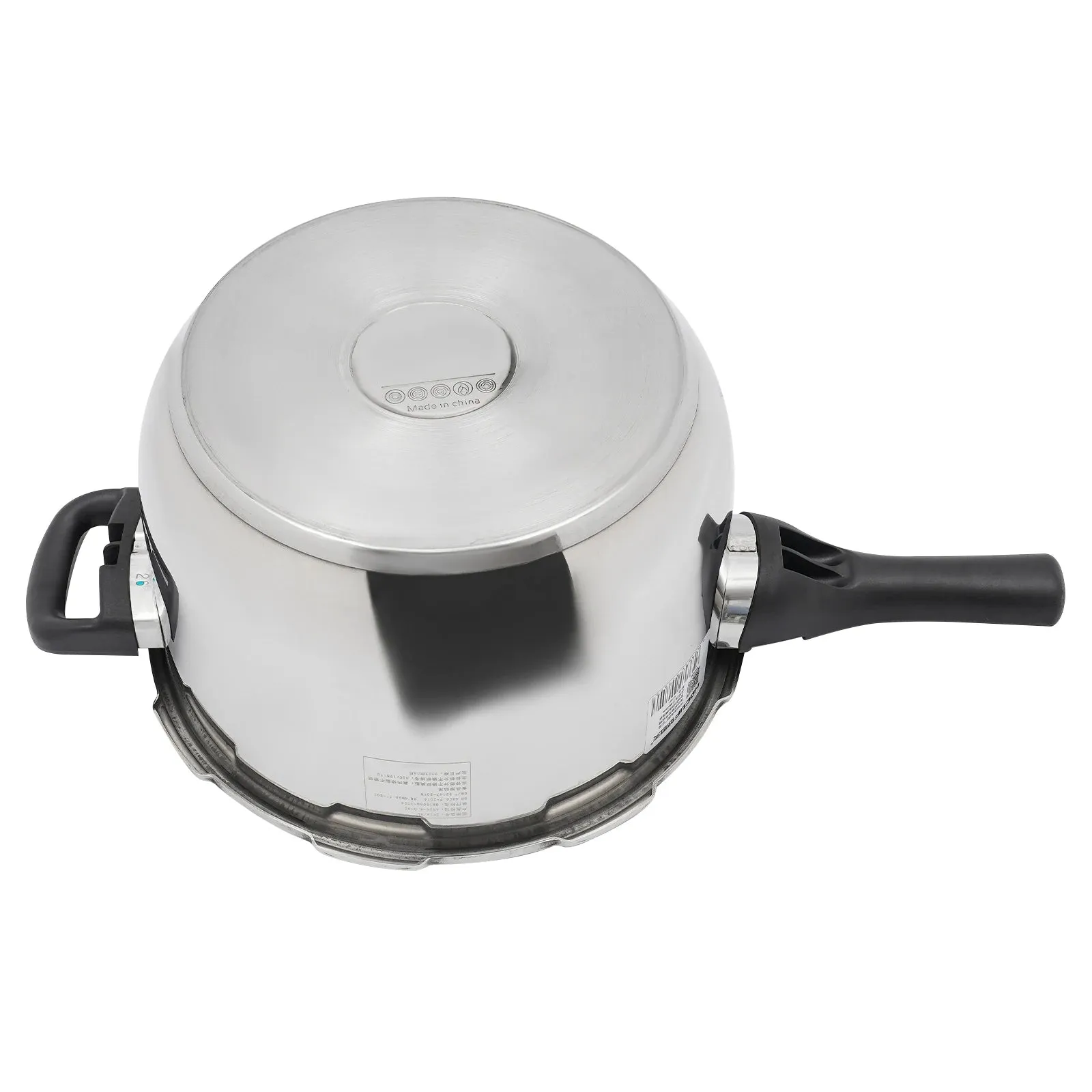 304 Stainless Steel High-Pressure Steamer, Gas Stove, Food Grade Energy-Saving Pressure Cooker -18cm