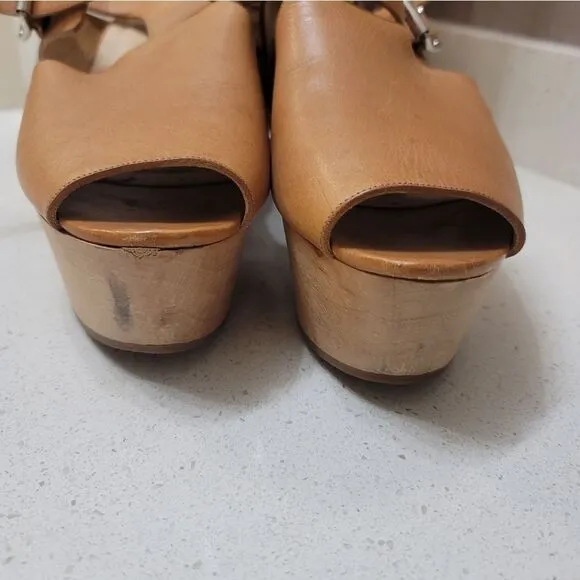 3.1 Phillip Lim Constantine Chunky Leather Platform Sandals size 39