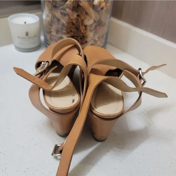 3.1 Phillip Lim Constantine Chunky Leather Platform Sandals size 39