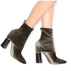 3.1 Phillip Lim Kyoto velvet sock boots