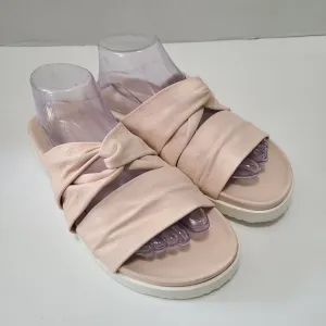 3.1 Phillip Lim Twist Detail Light Pink Open Toe‎ Slides Size 10 or 40