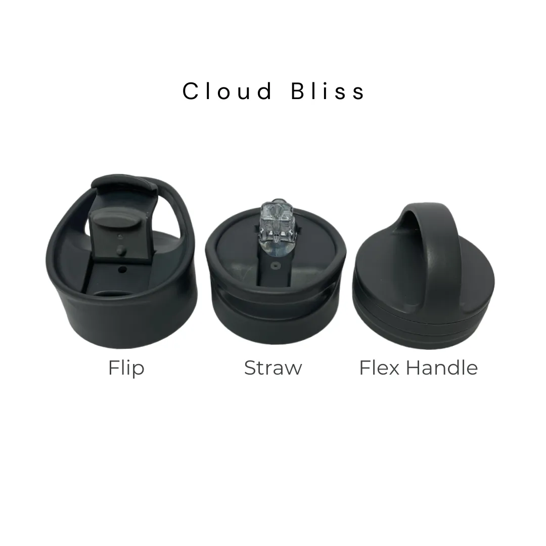 32 oz Cloud Bliss Flask | BLACK