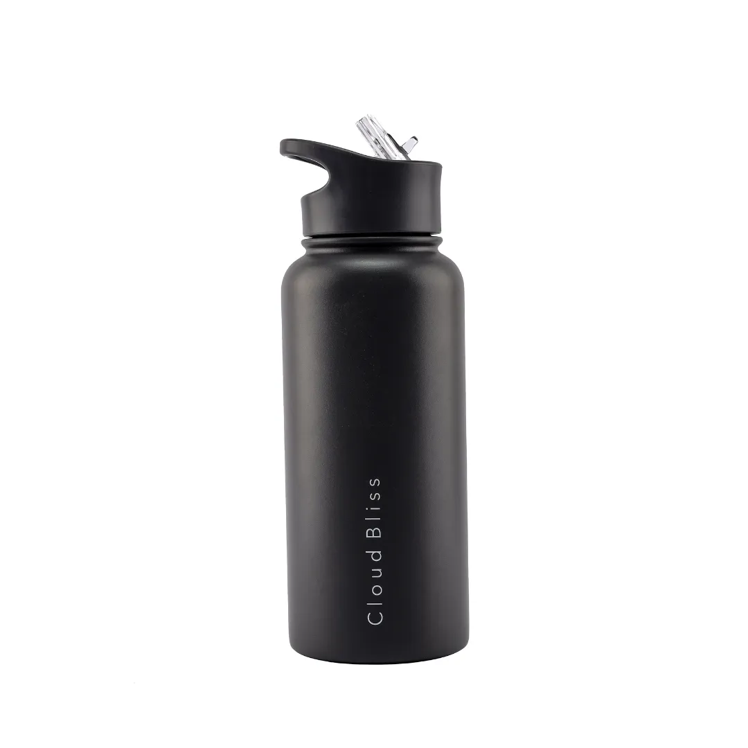 32 oz Cloud Bliss Flask | BLACK