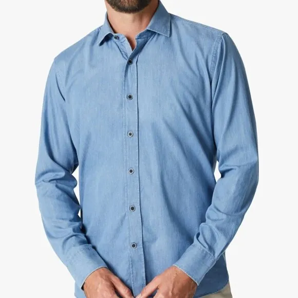 34 Heritage Blue Denim Shirt