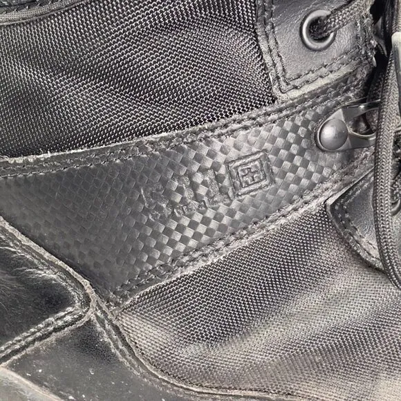 5.11 Tactical A.T.A.C. 2.0 6 Inch Side Zip Boots Black Size 12