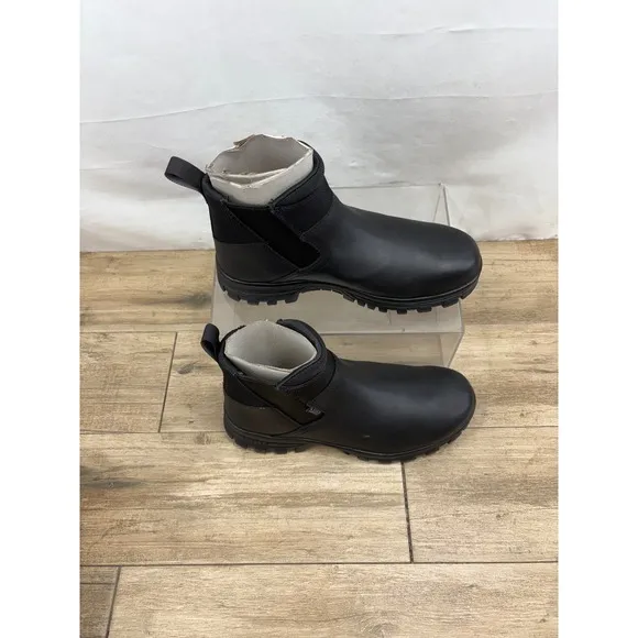 5.11 Tactical Leather Chelsea Boots Pull On Work Ankle Black Mens
