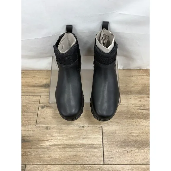 5.11 Tactical Leather Chelsea Boots Pull On Work Ankle Black Mens