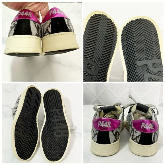 536. P448 Jack Cobra Suede Shoes Size EUR 38 | US 7.5 - 8 Women's Sneakers