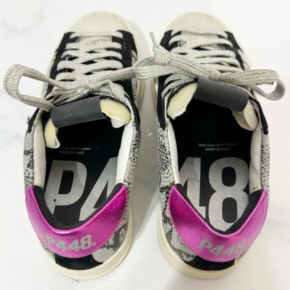 536. P448 Jack Cobra Suede Shoes Size EUR 38 | US 7.5 - 8 Women's Sneakers