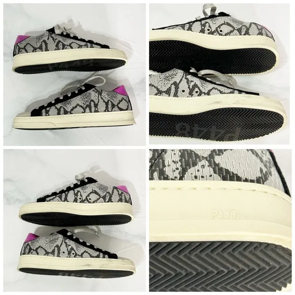 536. P448 Jack Cobra Suede Shoes Size EUR 38 | US 7.5 - 8 Women's Sneakers