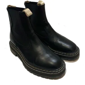 9.5 / PROENZA SCHOULER Topstitched leather Chelsea boots