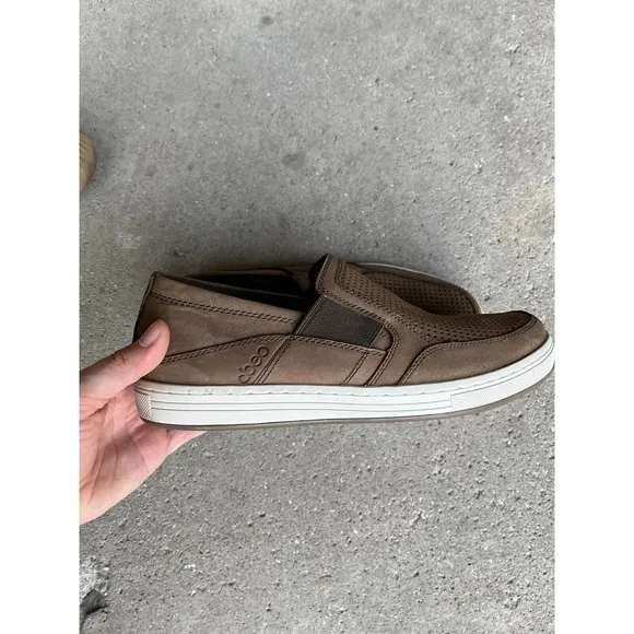 ABEO Pro Advantage Slip On Men Leather Sneaker 8 M Orthotic Arch Support Loafers