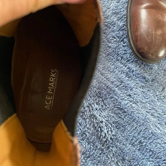 Ace Marks Leather Chelsea Boot Men’s 11.5