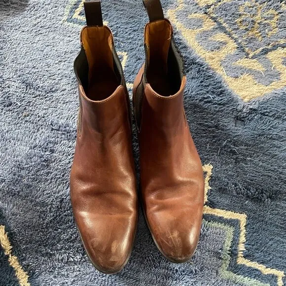 Ace Marks Leather Chelsea Boot Men’s 11.5