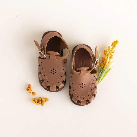 Adelisa &amp; Co Flora 28 (11) Children's Leather Sandals