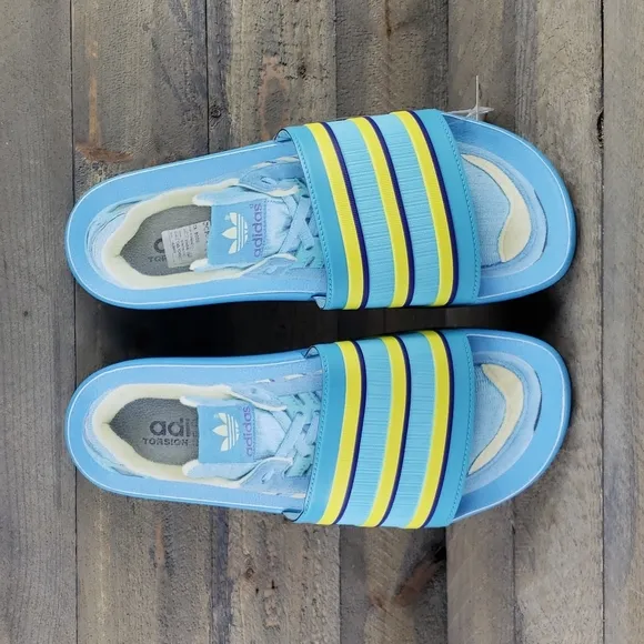 adidas Adilette Premium Slides Sandals Made Italy