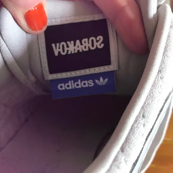 Adidas blush pink Sobakov sneakers