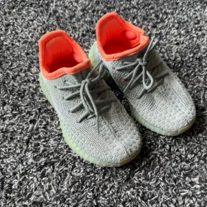 Adidas Gray and Pink Sneakers with Knitted Upper