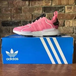 Adidas NMD V3 Beam Pink White Knitted Shoes Sneakers Youth 6.5 Women's 7.5