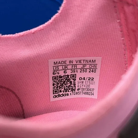 Adidas NMD V3 Beam Pink White Knitted Shoes Sneakers Youth US 6.5 Women's US 7.5