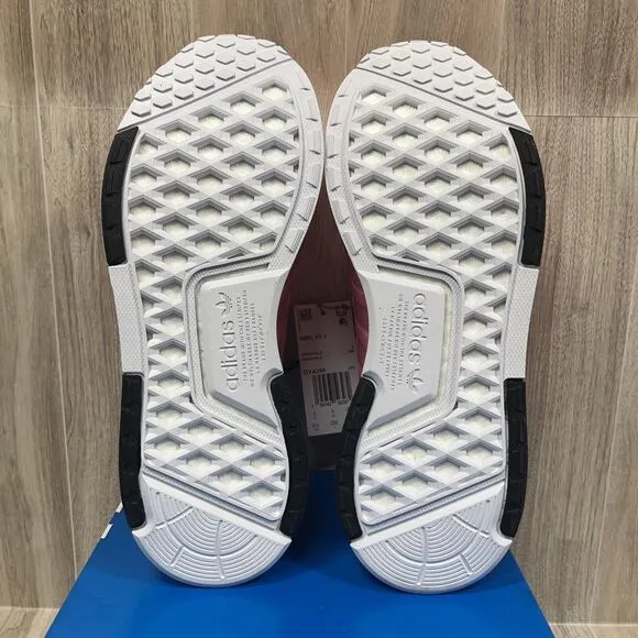 Adidas NMD V3 Beam Pink White Knitted Shoes Sneakers Youth US 6.5 Women's US 7.5