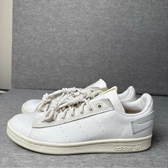 Adidas Originals Men's Chalk White STAN SMITH PARLEY SHOES HP2205 Size 6