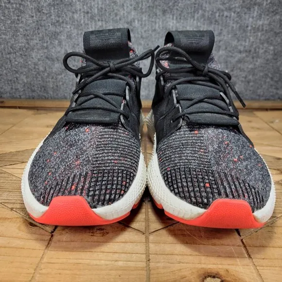 Adidas Prophere Athletic Shoes Sneakers Men's SZ 10.5 Primeknit Black Red CQ3022