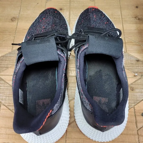 Adidas Prophere Athletic Shoes Sneakers Men's SZ 10.5 Primeknit Black Red CQ3022