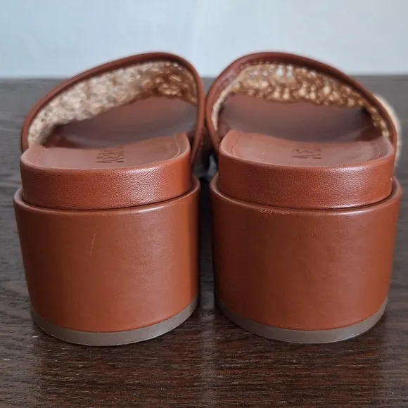 Aerosoles Brown Women's Clark Sandals Size 7.5 New