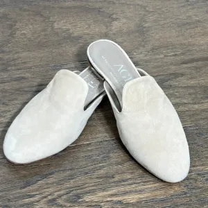 AGL Suede Leather Mule Slide Flats Desert Sand Sz 35 (US 5)