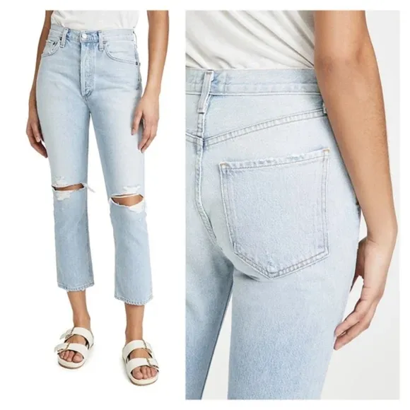 Agolde Riley Jeans Clear Skies