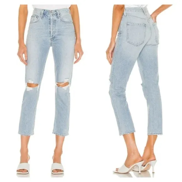Agolde Riley Jeans Clear Skies