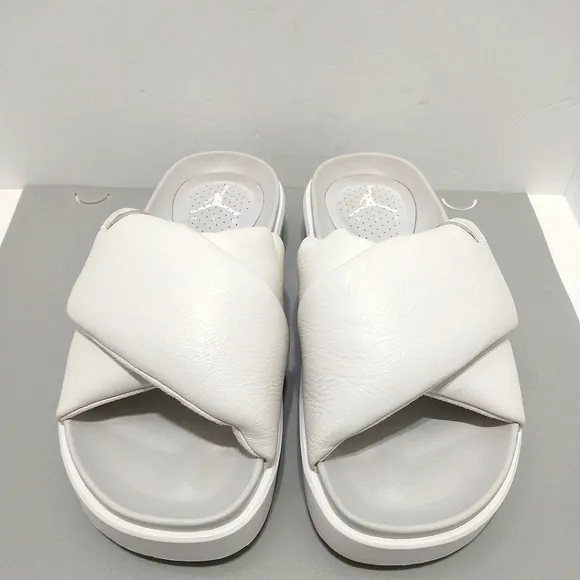 Air Jordan Sophia Leather Slides, NEW, Size 9| EUR 40.5