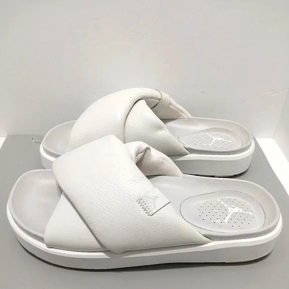 Air Jordan Sophia Leather Slides, NEW, Size 9| EUR 40.5