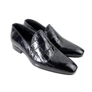 Alain Black Loafers for Boys