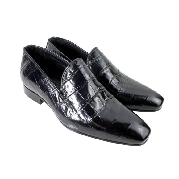 Alain Black Loafers for Boys