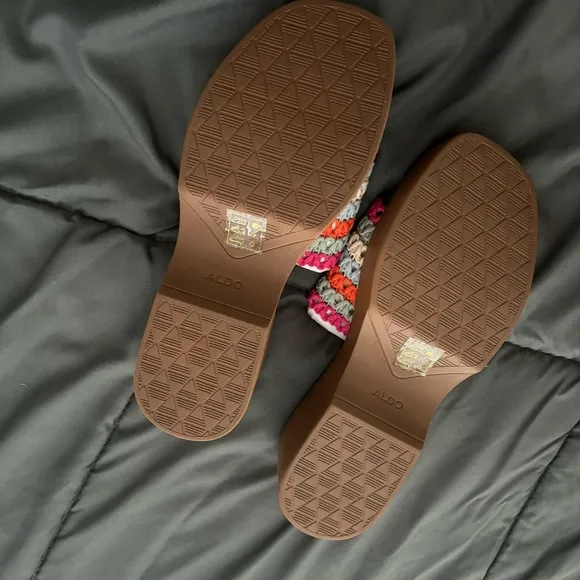 Aldo Knit Chunky Sandals