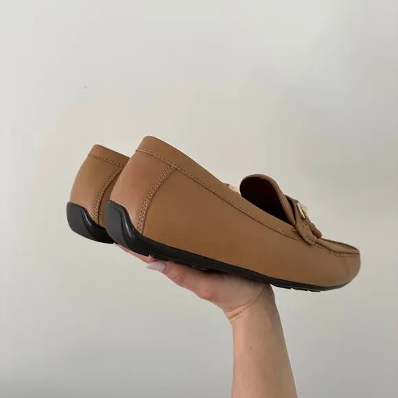 Aldo Victorflex Slip On Round Toe Flat Comfort Loafers Tan 10