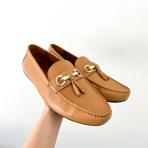 Aldo Victorflex Slip On Round Toe Flat Comfort Loafers Tan 10