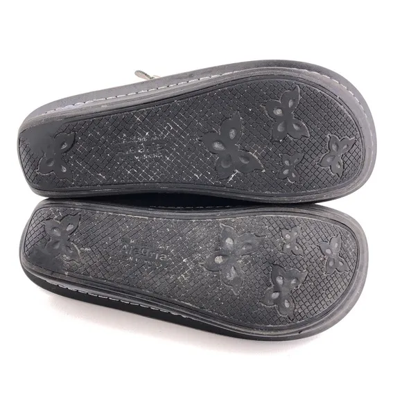 Alegria 'Donna Black Small Dogs' Clog Slides EUR 38